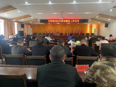 巴鈴鎮召開2022年政務服務工作會議 全面提升政務服務水平